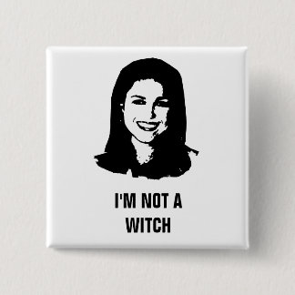 Badge Carré 5 Cm Anti- Christine O'Donnell