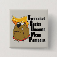 Anti Donald Trump Bulldog drôle