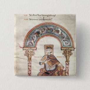 Badge Carré 5 Cm Apollo Medicus, de 'Etymologiae