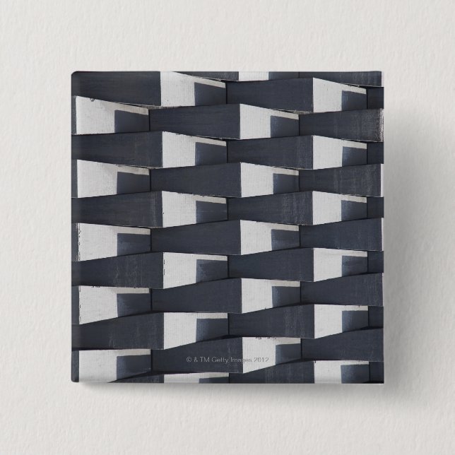 Badge Carré 5 Cm Appartement en béton extérieur, Santiago, Chili (Devant)