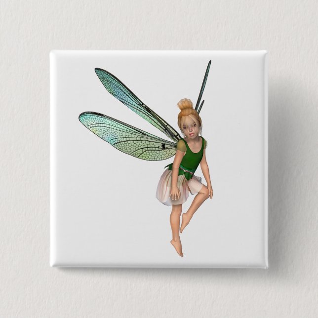 Badge Carré 5 Cm Aprella Fairy (Devant)