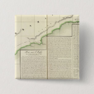 Badge Carré 5 Cm Arabie saoudite, Asie 101