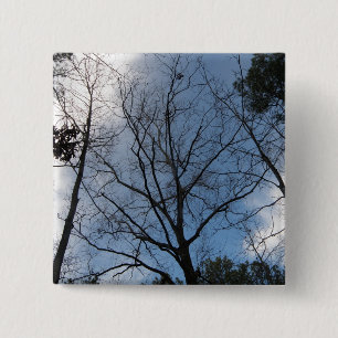 Badge Carré 5 Cm Arbre