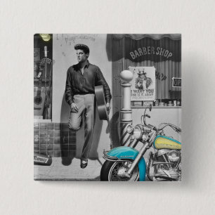 Badge Carré 5 Cm Argent 2 de HWY 51