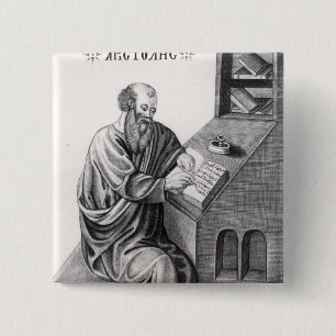 Badge Carré 5 Cm Aristote