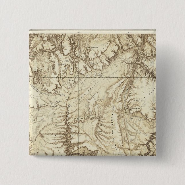 Badge Carré 5 Cm Arizona 3 (Devant)