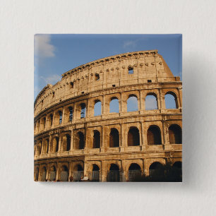 Badge Carré 5 Cm Art romain. Le Colosseum ou Flavien 3