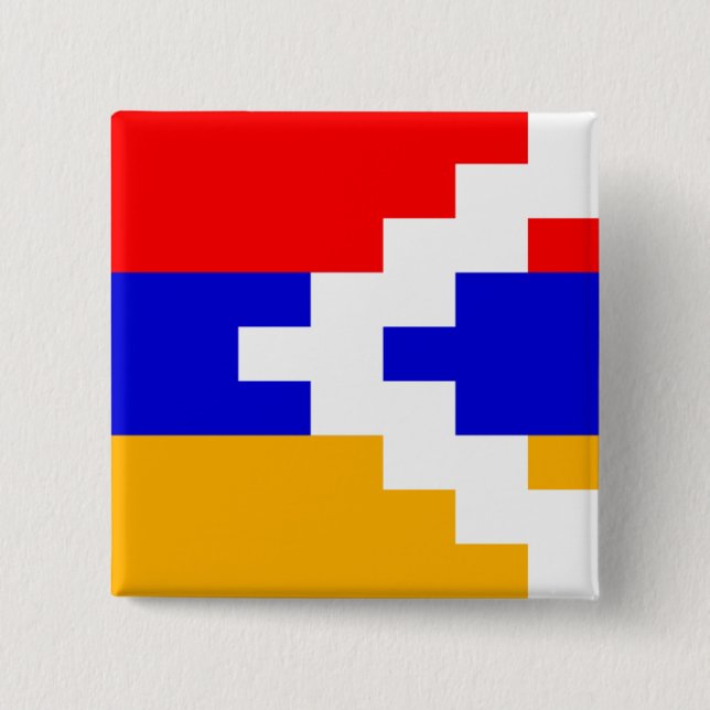Badge Carré 5 Cm artsakh (Devant)