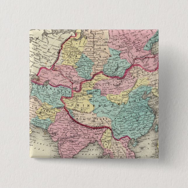 Badge Carré 5 Cm Asie 24 (Devant)