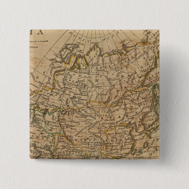 Badge Carré 5 Cm Asie 24 (Devant)