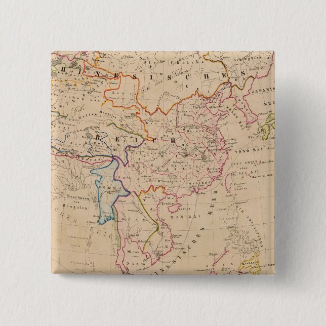 Badge Carré 5 Cm Asie 30 (Devant)