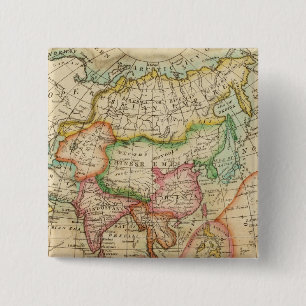 Badge Carré 5 Cm Asie 34