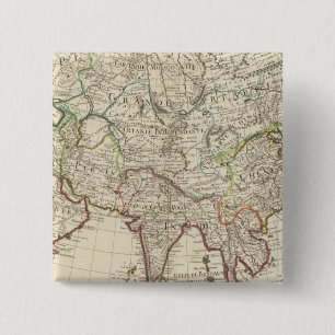 Badge Carré 5 Cm Asie 5