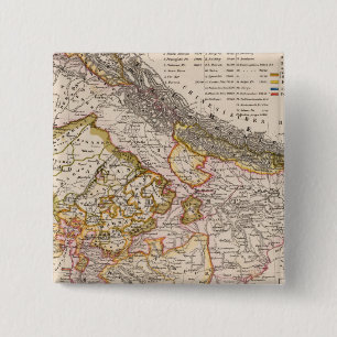 Badge Carré 5 Cm Asie, Inde, Bangladesh