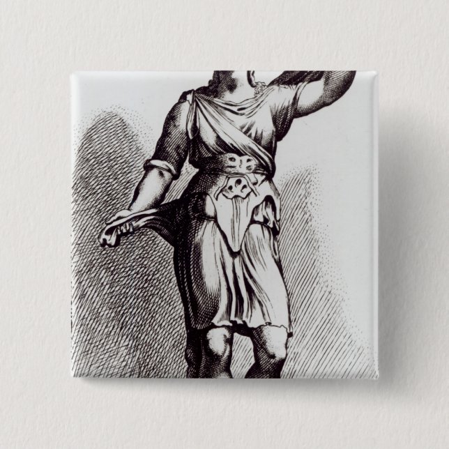 Badge Carré 5 Cm Atalanta, c.1653 (Devant)