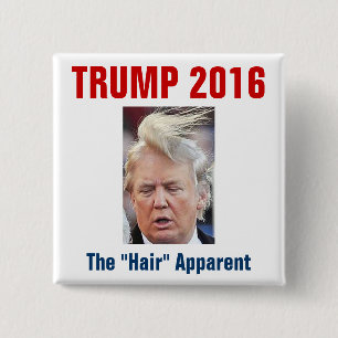 Badge Carré 5 Cm Atout 2016 : Les "cheveux" évidents