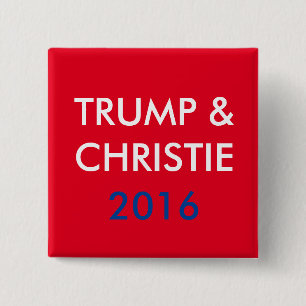 Badge Carré 5 Cm Atout et bouton carré de Christie 2016