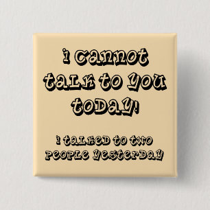 Badge Carré 5 Cm Au-dessus de ma limite d'introduction amusant bout