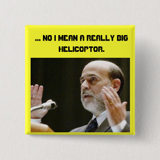 Badge Carré 5 Cm … Aucun je veux dire un Helicoptor. VRAIMENT GRAND