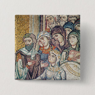 Badge Carré 5 Cm Augmenter de la fille de Jairus