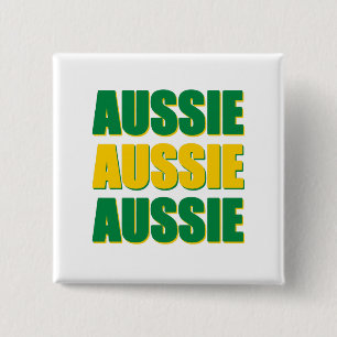 Badge Carré 5 Cm Aussie Australe