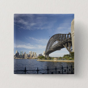 Badge Carré 5 Cm Australie, Nouvelle-Galles du Sud, Sydney, Sydney
