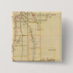 Badge Carré 5 Cm Australie occidentale