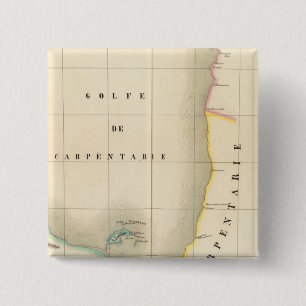 Badge Carré 5 Cm Australie Océanie no 37