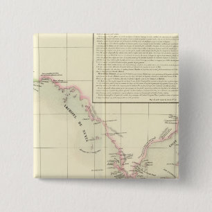 Badge Carré 5 Cm Australie Océanie no 44