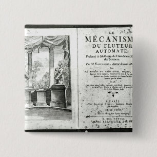 Badge Carré 5 Cm Automates, illustration du frontispice