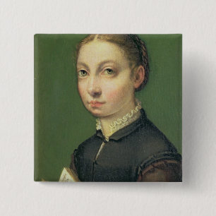 Badge Carré 5 Cm Autoportrait, 1554