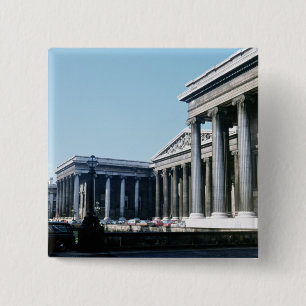 Badge Carré 5 Cm Avant du sud de British Museum