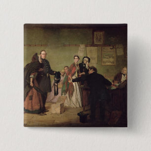 Badge Carré 5 Cm Avant les magistrats