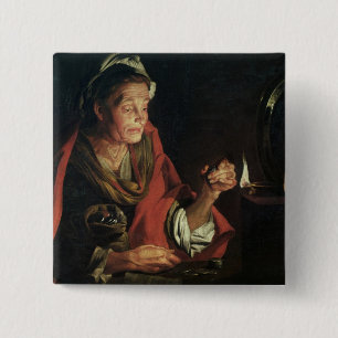 Badge Carré 5 Cm Avarice