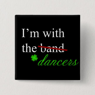Badge Carré 5 Cm Avec le bouton 1 de danseurs
