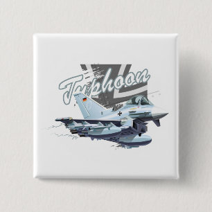 Badge Carré 5 Cm Avion de dessin