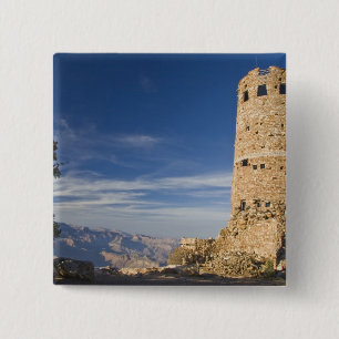 Badge Carré 5 Cm AZ, Arizona, Grand Canyon National Park, Sud