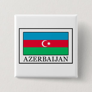 Badge Carré 5 Cm Azerbaijan