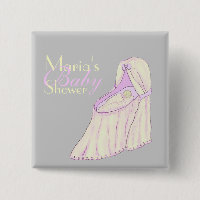Baby shower de rêves doux boutons personnalisés
