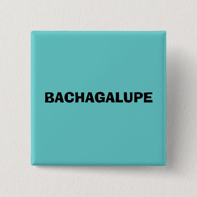 BADGE CARRÉ 5 CM BACHAGALUPE (Devant)