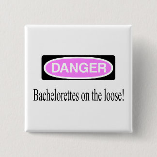 Badge Carré 5 Cm Bachelorettes sur le lâche