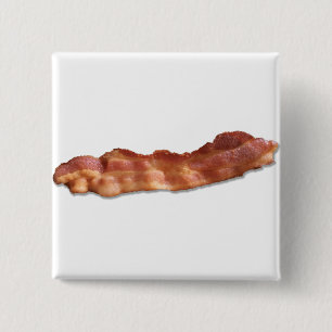 Badge Carré 5 Cm Bacon