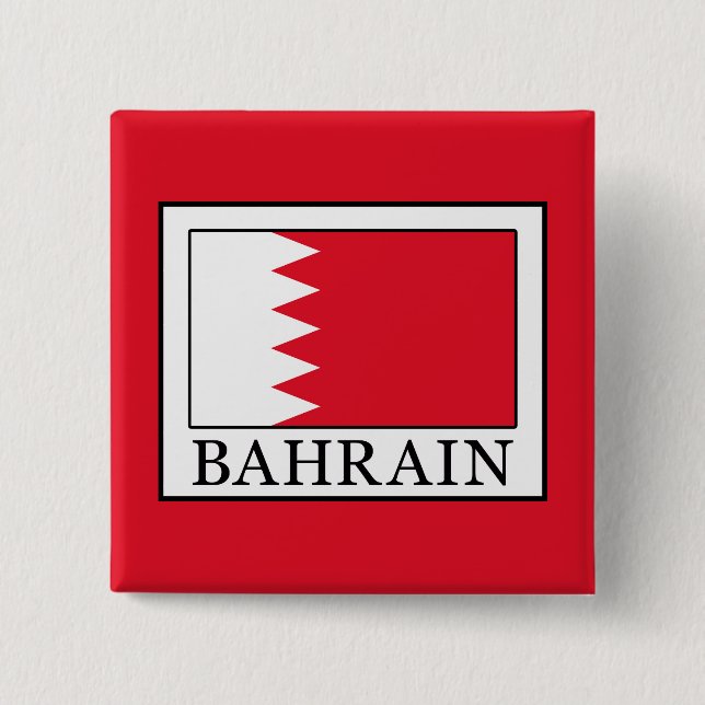 Badge Carré 5 Cm Bahreïn (Devant)
