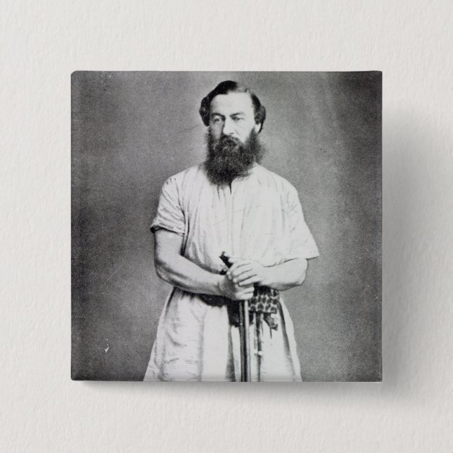 Badge Carré 5 Cm Baker de Samuel, 1865 (Devant)