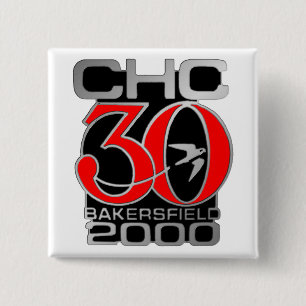 Badge Carré 5 Cm Bakersfield 2000
