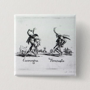 Badge Carré 5 Cm Balli de Sfessania, c.1622