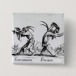 Badge Carré 5 Cm Balli de Sfessania, c.1622