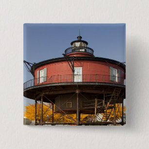 Badge Carré 5 Cm BALTIMORE, MARYLAND.États-Unis Knoll de 7 pieds