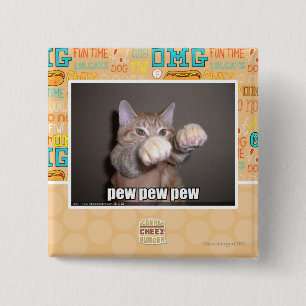 Badge Carré 5 Cm Banc de banc de banc