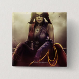 Badge Carré 5 Cm Bannière : Harley